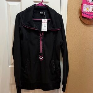 Cruel Girl Black Jacket with Pink Details size XL